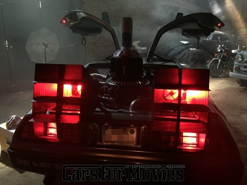 CarsForMovies | DeLorean DMC-12 1981 USA Silber Schwarz Zivilfahrzeug Coupe DE - Nordrhein-Westfalen 2783 Zurück in die Zukunft Oldtimer Back to the Future Flügeltüren showcar